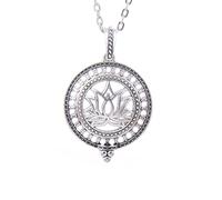 SLCHJX Tree of Life Aromatherapy Necklace Diffuser Vintage Bird Cat Open Locket Pendant Aroma Diffuser Necklace Jewelry with Felt Pads