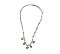 SLCHJX Vintage Punk Five Point Star Pendant Necklace Unisex Ins Style Punk Hip Hop Necklace Jewelry Light Luxury Birthday Gift