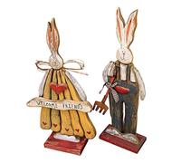 SLCHJX Wall lamp 2 Pcs Ornaments Dolls Unicorn Bunny Dollhouse Home Decor Bunnies Cute Room Decor Pig Plush Rabbit Hay Hamster Animals The Animal Home Office Ornament Resin Bracket Light