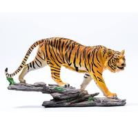 SLCHJX Wall lamp 2022 Tiger Figurines, Resin Tiger Ornament, Collectible Figurines, Table Decor New Year's Ornament, Feng Shui Statue,Orange Bracket Light
