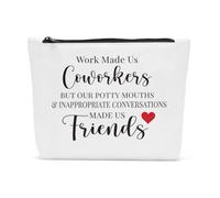 Sldpngo Mother's Day Birthday Gift Ideas Makeup Pouch for Women, Funny Cosmetic Bag for Her, Coworker, 10*7.5*2 inch