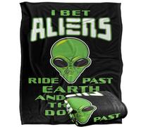 Sle Aliens Lock Doors Silky Touch Super Soft Throw Blanket 152 X 127 cm