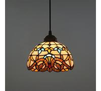 -Sle Baroque Chliers, Stained s E27 nt Light for Living Room, Bedroom, Dining Room, Hallway - Ele 40cm x 30cm x 16cm Fixture