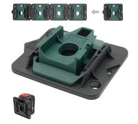 SLE Professional Battery Holder for Bosch 18 V Power for All PBA Home & Garden Battery Wall Mount Green Pack of 5