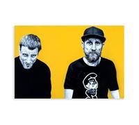 Sleaford Mods Canvas Poster Bedroom Decor Landscape Office Room Decor Gift 12x18inch(30x45cm)