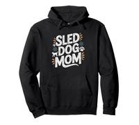 Sled Dog Mom Alaskan Malamute Working Breed Parent Heritage Pullover Hoodie