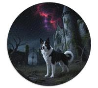 Sled Dogs 1000 Pieces Jigsaws Stress Reliever Difficult Challenge for Adults Kids Unique Challenge Games Cute Pets Jigsaw Puzzles Family Game Gifts And Gifts (67.5x67.5cm)
