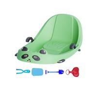 Sled - Ergonomic Family-Friendly | Kids Outdoor Sled with Brake,for Children Boys Children Cold Weather Snowy Hills Park Backyard Playground