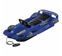 Sled Toboggan Snow Slider Sliding Board Alps Double Race Blue 2 Persons