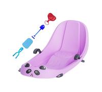 Sled,Winter Sport with Backrest - Built-in Brake Kids Snow Sled,for Cold Weather Girls Children Preschoolers Snowy Hills Park Backyard Playground