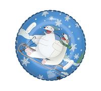 Sledding Tube - Double Handle Heavy Duty, Thickened Bear snowTube, Winter Ride Toy, Inflatable snowSled | Outdoor Sliding Fun, Kids, Girls, Teens, Family, Park, Sports, Camping, Backyard Recreation