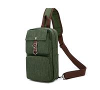 SLEDEZ Casual Chest Bags Men's Chest Bag Single Shoulder Slant Backpack Multicolor Available(Green)