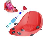 Sledge for Small Children, Winter Sport Suitable for Families | Sledge for Toddlers with Built-in Brake - For Cold Children Preschool Children on Snowy Hills Park Courtyard Play Area