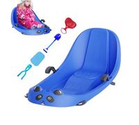 Sledge for Winter Sports Equipment | Sledge with Integrated Brake - for Boys Girls Preschool Snowy Hills Park Garden Backyard