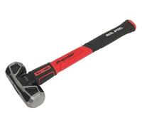 Sledge Hammer with Fibreglass Shaft 4lb Short Handle