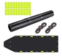 Sledge Robust Reflective Markings, Ice Fishing Equipment - Flexible with Rope for Sports Hunting Ice Fishing Winter Snow Gardening Gravel