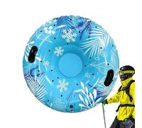 Sledge Snow Tubes - Inflatable Snow Rides Construction with Tear-Resistant Stitching, Large and Stable Round Air Valve Design | Exciting Skiing Performance