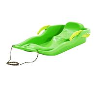 Sledge with Brakes Polypropylene Toboggan Ski Snowracer Multi Colours vidaXL