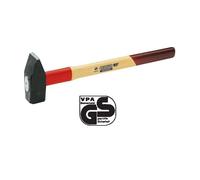 Sledgehammer "ROTBAND PLUS" Gedore Safety Hammer 3000g with Hickory Handle