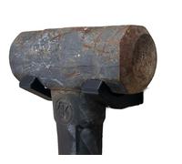 Sledgehammer Wall Mount, Modern Low Profile Design, Workshop Essential, Heavy-Duty, Shop Owner Gifts, Shop Organization, Concrete Worker Gifts, Unisex Design, Matte Black, Made in Texas, 1 ct