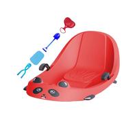 Sleds for Kids,Built-in Backrest Sport Supplies,Kids Outdoor Sled with Brake | for Boys Girls Preschoolers Snowy Hills Park Backyard Playground