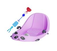 Sleds for Snow | Built-in Backrest Sport Supplies | Built-in Brake Kids Snow Sled - for Cold Weather Snowy Hills Park Backyard Playground Children