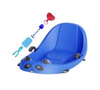 Sleds for Snow | Built-in Backrest Sport Supplies | Sled with Built-in Brake | for Cold Weather Girls Children Preschoolers Snowy Hills Park Backyard Playground