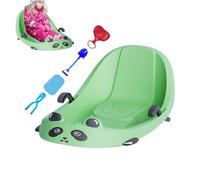 Sleds for Snow,Ergonomic Family-Friendly | Toboggan Snow Sled Built-in Brake - for Cold Weather Girls Children Preschoolers Snowy Hills Park Backyard Playground