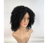 SLEEK 10 Inches Short Dreadlock Wig Twist Wigs for Black Women Short Kinky Curly Synthetic Wigs YAYA Fashion Wig Cosplay Synthetic Wig Adjustable Cap Twist Wig 145g-1B