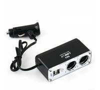 Sleek 2 Port Car Charger Adapter with Twin Outputs to Keep Your Devices Powered on the Road