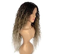 SLEEK 30” long Lace Parting Wig Synthetic 4'' Deep Parting With Baby Hair SPOTLIGHT 101 ATTY Wig Soft Curly Wig With Baby for Women Hair Heat Resistant Fiber 193g(TT4/12/27)