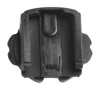 Sleek Aluminum Bike Computer Mount for Garmin Edge and For Bryton Easy to Attach Stem Top Cap Holder (gold)