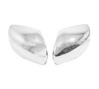 Sleek and Carbon Grain Reversing Mirror Covers for Nissan For Rogue 2014 2020 Models (Electroplate)