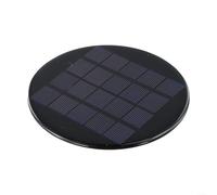 Sleek and Efficient Round Mini Solar Cells Built from Robust Materials to Endure Environmental Factors