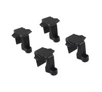 Sleek and Functional Design of The Pontoon Boat Square Rail Mount Ensures Long Term Use in Various Conditions (Black )