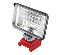 Sleek and Functional LED DC Socket Lighting Solution With A Built In Clip Tailored For The Eighteen Volt Battery Adapter (5 inches)