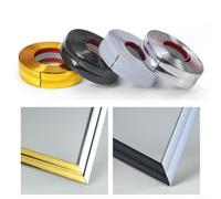 Sl nd Functional Upgrade Your Space with Our Waterproof PVC Decorative Edge Trim at 3 Metres (3 meters*2cm Black)