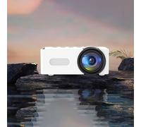 Sleek and Lightweight YT100 for MINI Projector Experience Movies in Full HD While on the Move (White)