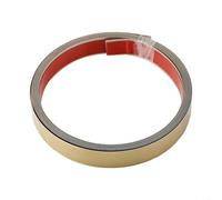 Sleek and Modern Metal Wall Decor on a Practical 5 Meter Roll, Perfectly Suited to Contemporary Living Spaces (Gold)