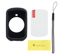 Sleek and Practical Protective Cover in Soft Silicone for the For Garmin Edge 830 GPS Device (Black)
