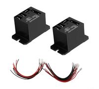Sleek and Relay Pair Two Units (40A) Designed For Easy Integration into Your Electrical Projects (AC120V)