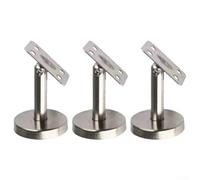 Sleek and Reliable Set of Three Adjustable Wall Mounts for Your Handrail Needs (100mm-B)