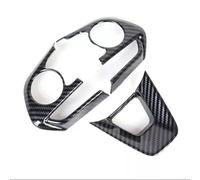 Sleek and Steering Wheel Frame Cover Trim Decoration Set of 3 for Corolla 2020 (Carbon Fiber)