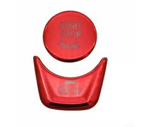 Sl nd Stylish Set of Two RED ABS Push Buttons for BMW G30's Engine Start/Stop Functionality