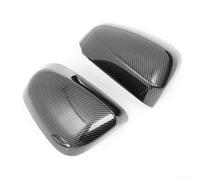 Sleek Black Side Mirror Compatible with For Alphard and For Vellfire Models from the Year of Twenty Twenty Three (Carbon fiber pattern)