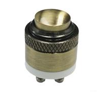Sleek Brass Doorbell Button with Dome Shape and Screw Terminal Type, Built to Last with a Mechanical Life of One Million Cycles