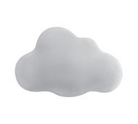 Sleek Cloud Shaped Design Throw Pillow, Cute Plush Stuffed Cushion, Sturdy Comfortable Reading Pillow, Soft Cloud Rest Cushion 54 x 34 cm for Sofa, Living Room, Bed Room, White Colour