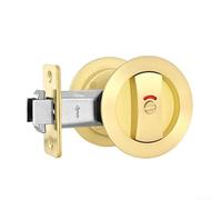 Sleek Contemporary Design in a Zinc Alloy Privacy Pocket Door Lock System