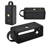 Sleek Custom fit Design Offering Maximum Coverage With This Water resistant Silicon Coat For The EMEBRTION 3 Speakers (Black)