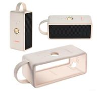 Sleek Custom fit Design Offering Maximum Coverage With This Water resistant Silicon Coat For The EMEBRTION 3 Speakers (Off white)